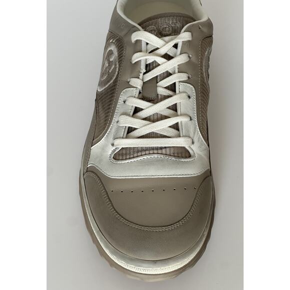 Gucci Dali Soft Gray/White Leather Sneakers 13.5 US (Gucci 13) Italy 778301 NIB main image 6